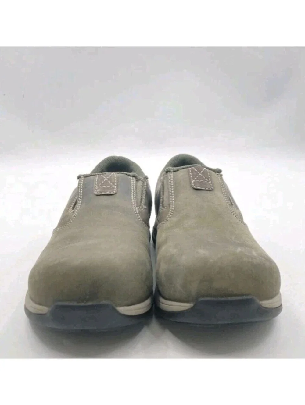 Red Wing Shoes Womens 7.5D 2306 Green Slip-On Saftey Toe Comfort Shoes